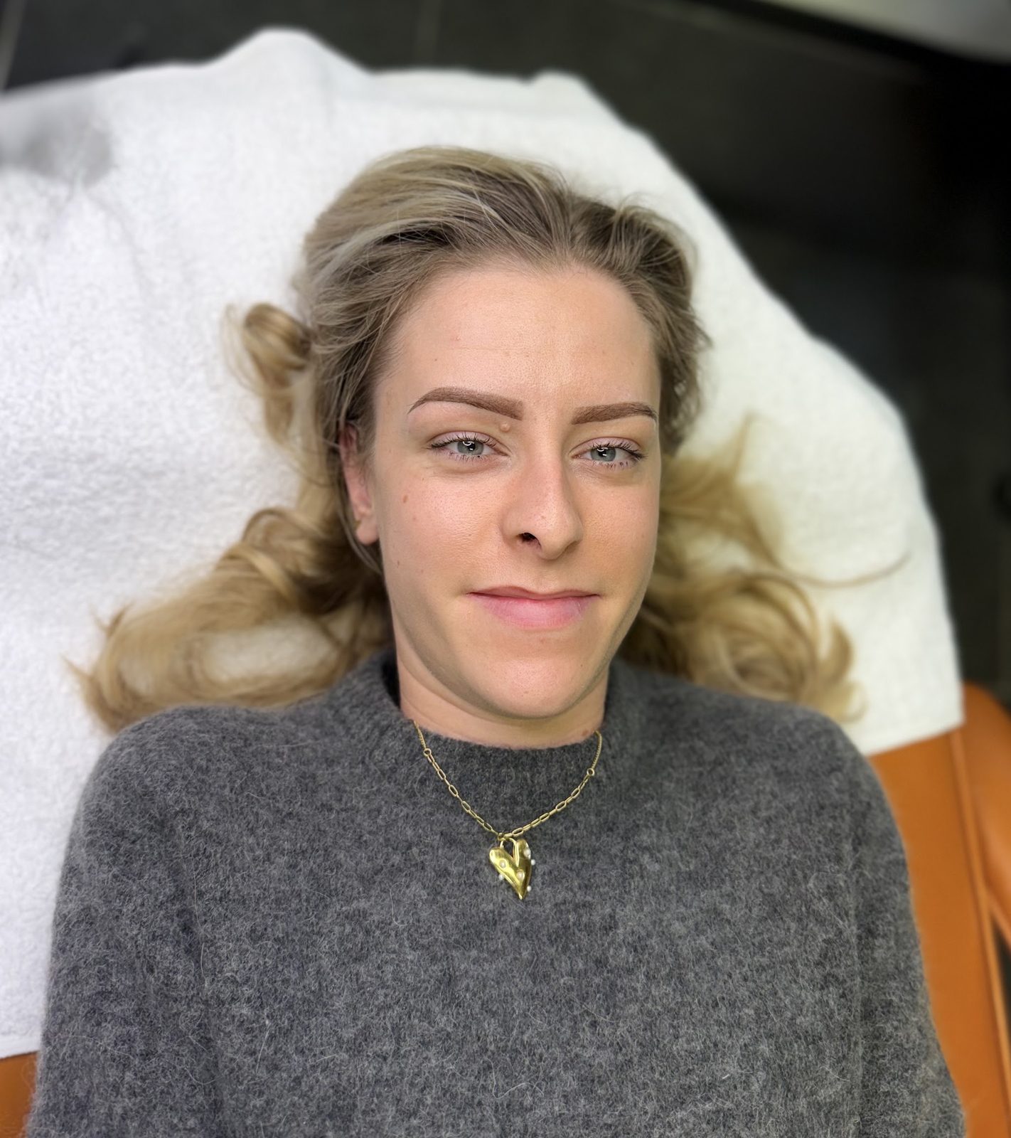 Zachte powder brows, eindresultaat